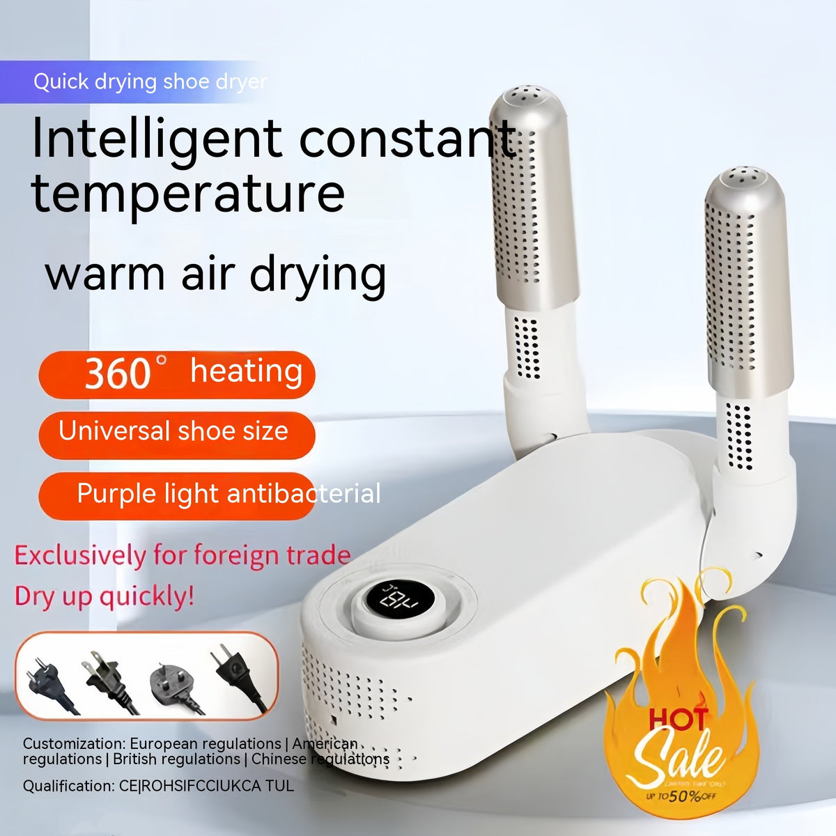 Shoe Warmer Deodorizer Sterilization And Dryer By Tensera