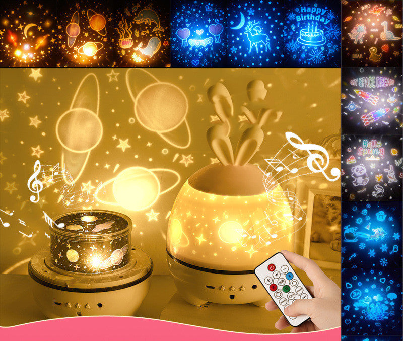 Starlight Projector Music Bluetooth Speaker By Tensera