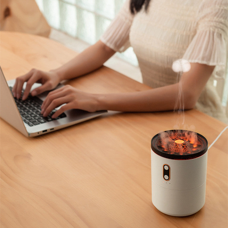 Volcanic Flame Aroma Essential Oil Diffuser By Tensera